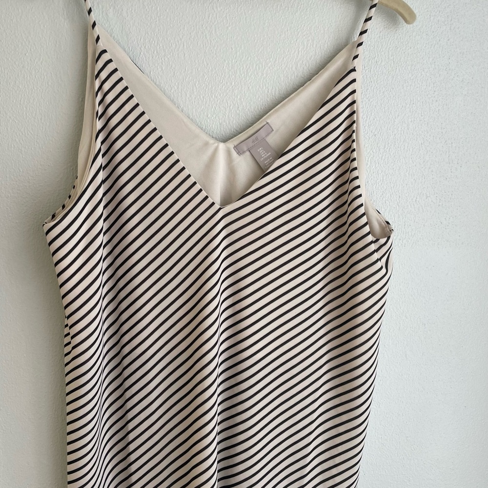 H&M Monochrome Striped Camisole